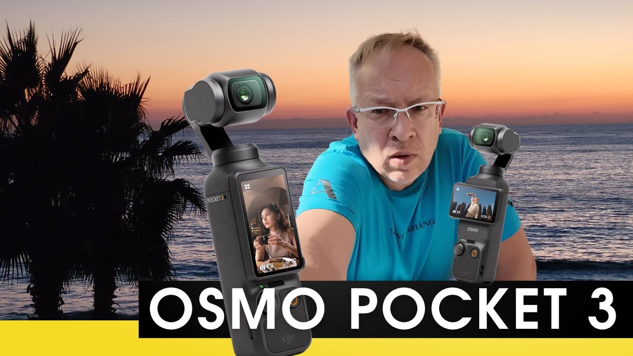 Новая крутая компактная камера со стабилизатором Dji Osmo Pocket 3